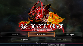 Imagen 0 para SaGa SCARLET GRACE : AMBI…