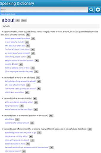 Imagen 1 para Speaking Dictionary