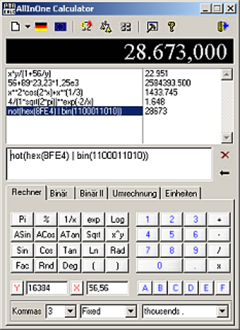 Image 0 for pmaCalc