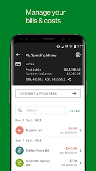 Image 2 for UBank Mobile Banking