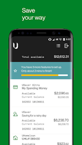 Image 1 for UBank Mobile Banking