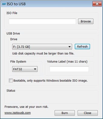 Image 0 for ISO to USB