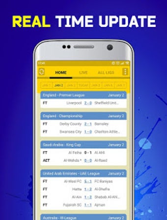 Imagen 3 para Live Score : Free Live Fo…