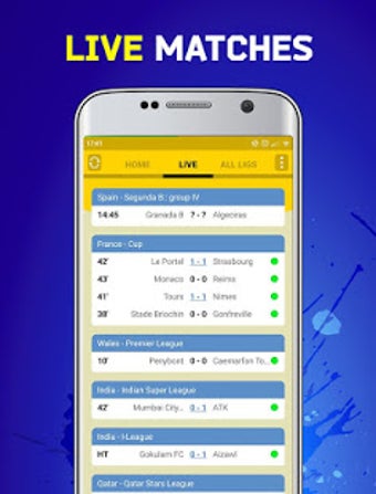Imagen 1 para Live Score : Free Live Fo…