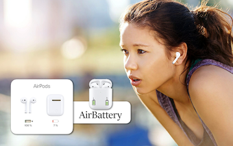 Image 1 for AirBattery - Using Airpod…
