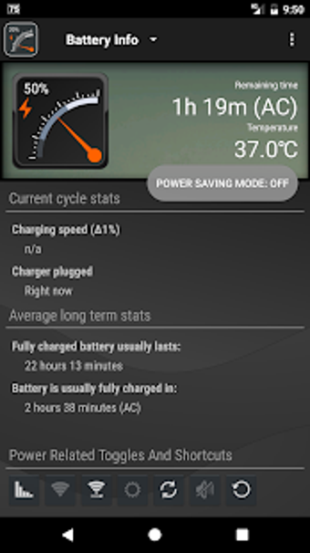Imagen 1 para Gauge Battery Widget