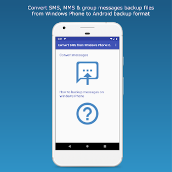 Image 3 for Convert SMS from Windows …