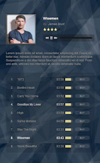 Image 0 for James Blunt Music Offline