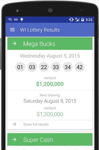 Imagen 0 para WI Lottery Results