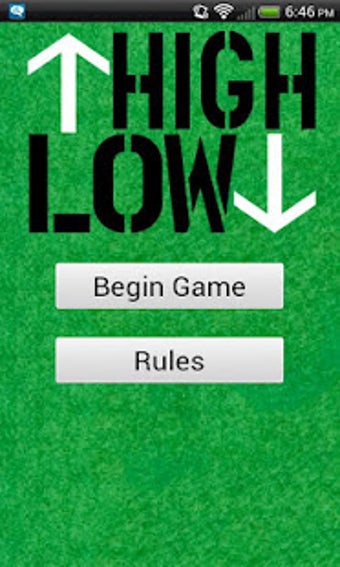 Image 0 for High or Low (drinking gam…