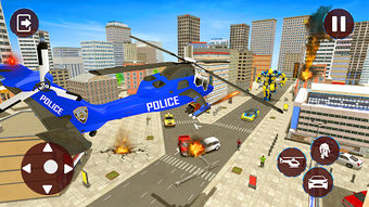 Image 2 for Police Helicopter Robot T…