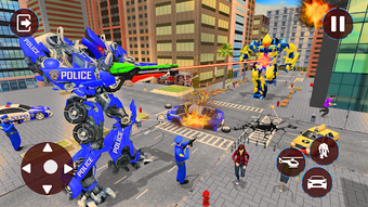 Image 0 for Police Helicopter Robot T…