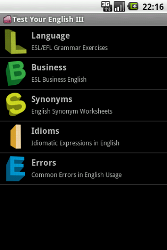 Imagen 1 para Test Your English III.