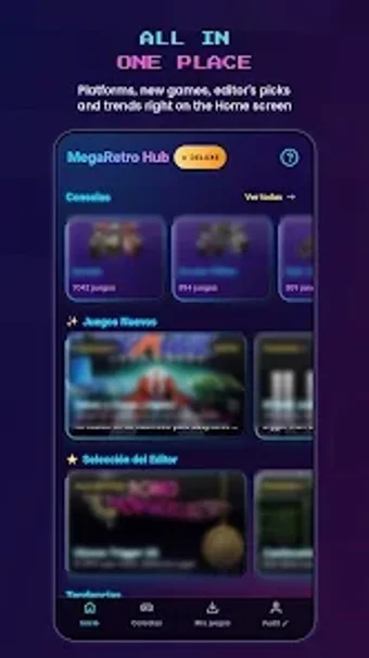Image 0 for MegaRetro Hub: Retro Game…