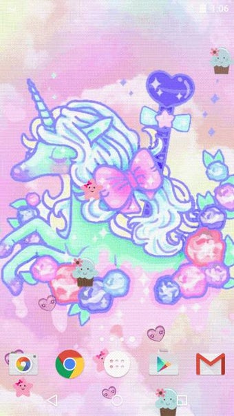 Imagen 2 para Cute Girly Live Wallpaper…