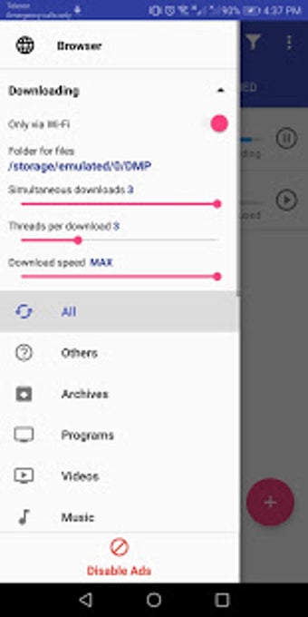 Imagen 1 para Download Manager Plus - D…