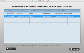 Imagen 1 para Pavtube iOS Data Recovery…