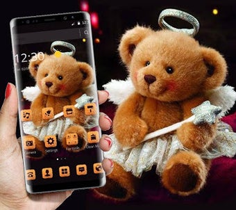 Imagen 3 para Cute Angel Teddy Bear The…