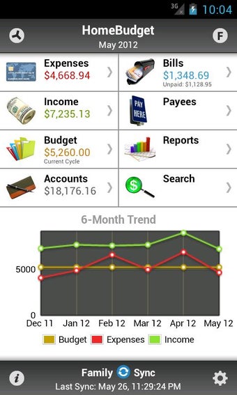 Image 0 for Home Budget with Sync