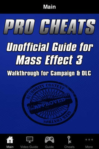 Image 0 for Pro Cheats - Mass Effect …