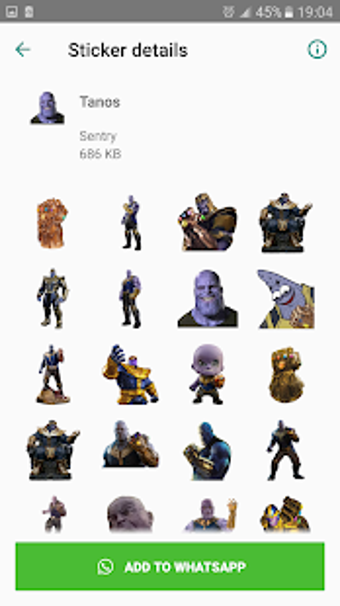 Image 3 for Stickers Avengers for Wha…