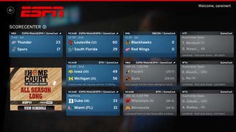 Image 0 for The ESPN App for Windows …