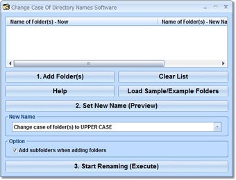 Image 0 for Change Case Of Directory …