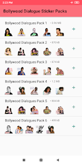 Image 1 for Bollywood Dialogues Stick…
