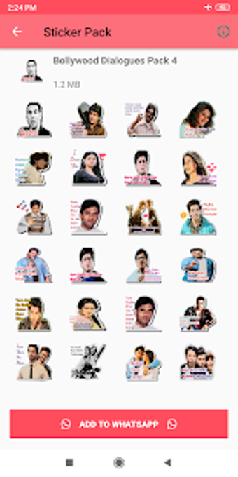 Image 0 for Bollywood Dialogues Stick…