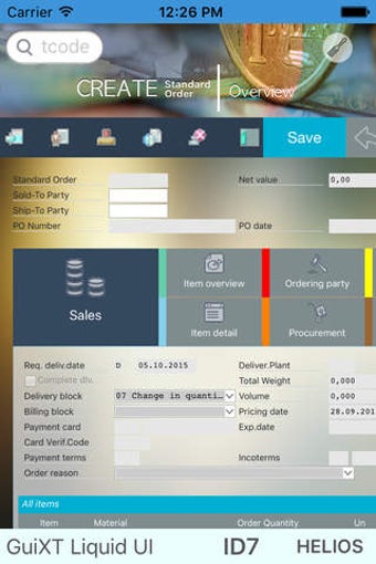 Image 0 for Liquid UI Client for SAP