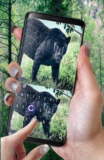 Imagen 2 para Black Panther emoji Keybo…