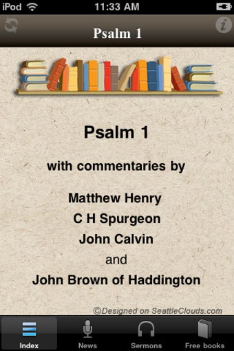 Image 0 for Psalm 1 with commentaries