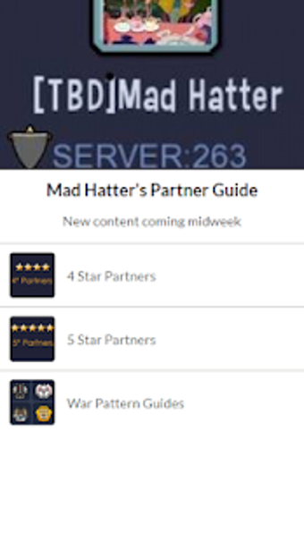 Imagen 0 para Mad Hatter's Partner Guid…