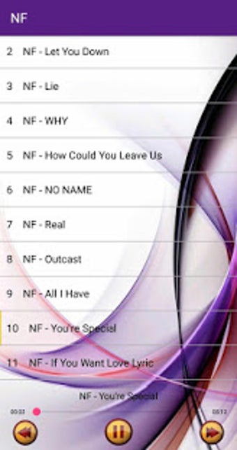 Imagen 2 para All Songs NF - Offline