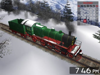 Image 0 for Winter Train 3D Screensav…