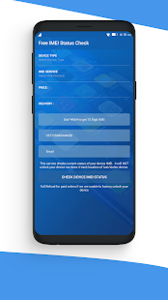 Imagen 1 para Free IMEI Status Report C…