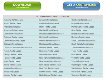 Imagen 0 para Rental Lease Forms