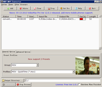 Imagen 0 para MKV MOV Converter