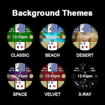 Image 0 for Blackjack Watch Face