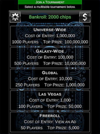 Image 0 for Offline Tournament Poker …
