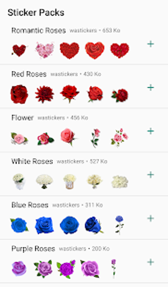 Imagen 2 para Flowers Stickers for What…