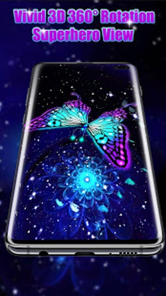 Image 0 for 3D Butterfly Live Wallpap…
