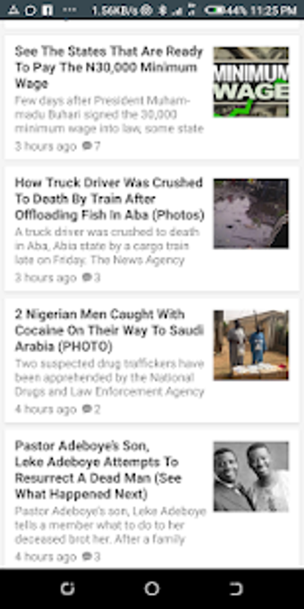 Imagen 2 para Sahara Reporters App