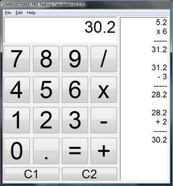 Imagen 0 para FRS Talking Calculator