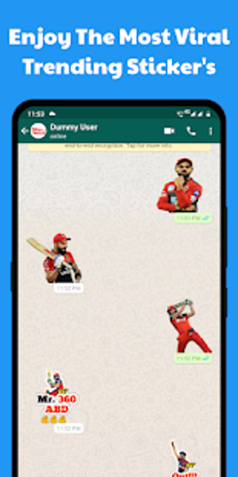 Image 1 for RCB IPL Stickers || Royal…