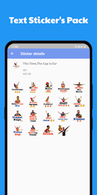 Image 2 for RCB IPL Stickers || Royal…