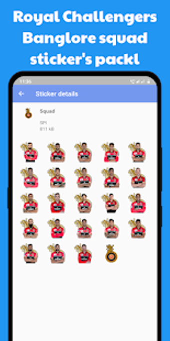 Image 2 for RCB IPL Stickers || Royal…