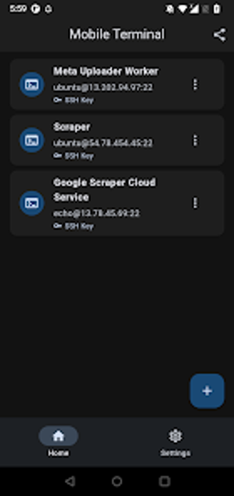 Image 0 for Mobile Terminal - SSH Cli…