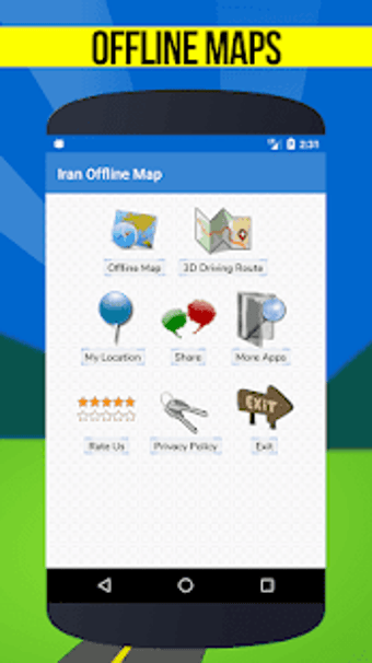 Imagen 1 para GPS Maps of Iran: Offline…