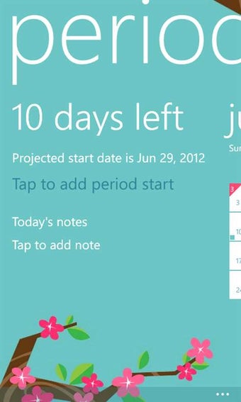 Image 0 for Period Tracker for Window…